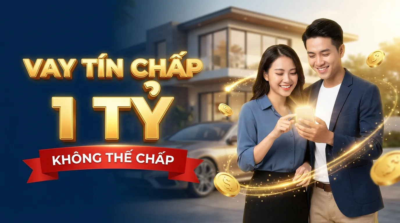 Vay Tín Chấp VIB (Hạn mức đến 1 Tỷ)