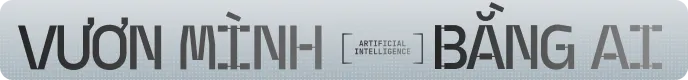 Logo Vươn mình bằng AI