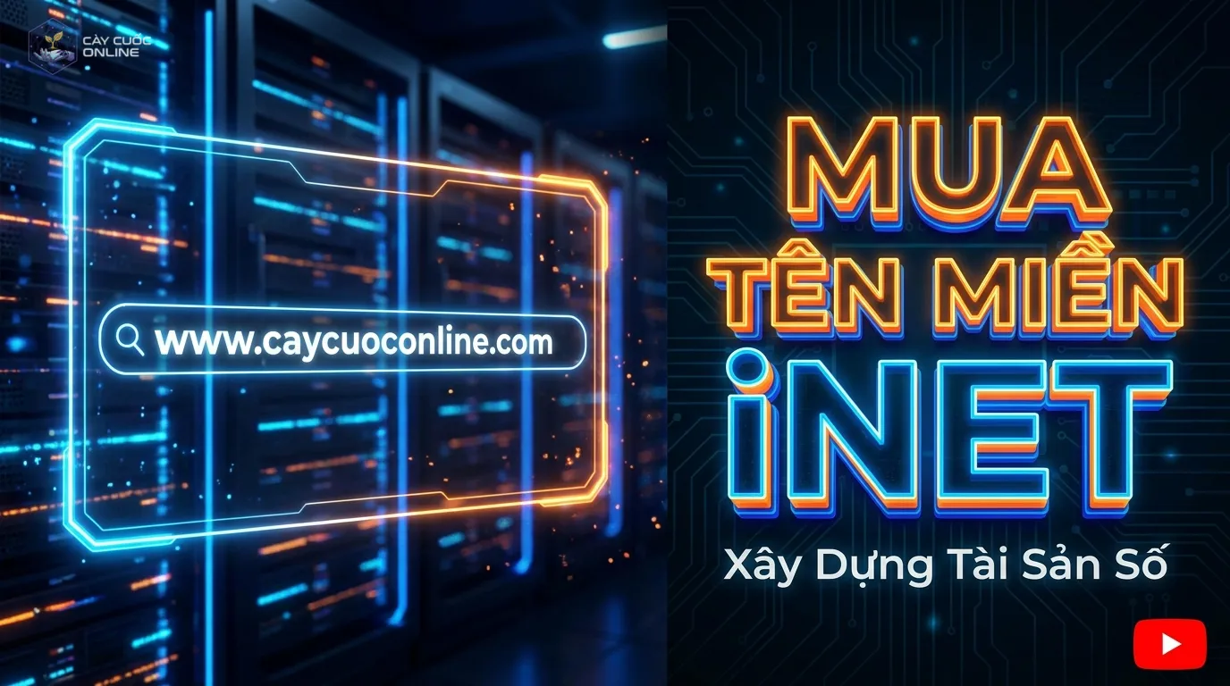 Hướng Dẫn Mua Tên Miền iNET Giá Rẻ
