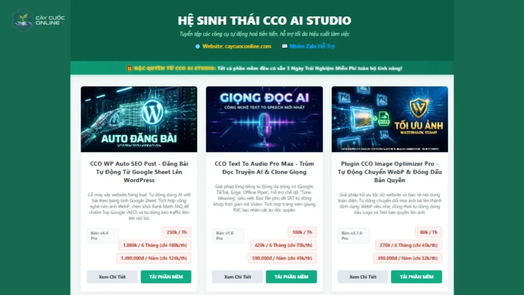 phần mềm tự động hóa mmo 1 Phần Mềm COO Team