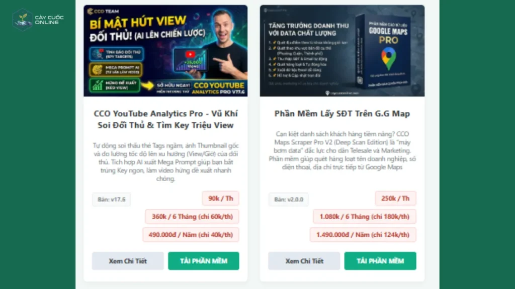 phần mềm tự động hóa mmo 5 Phần Mềm COO Team
