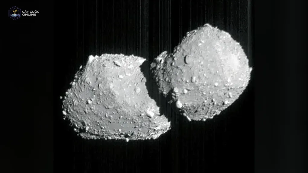 Ảnh chụp tiểu hành tinh Torifune từ camera của tàu Hayabusa2 ngày 5/7. Ảnh: JAXA